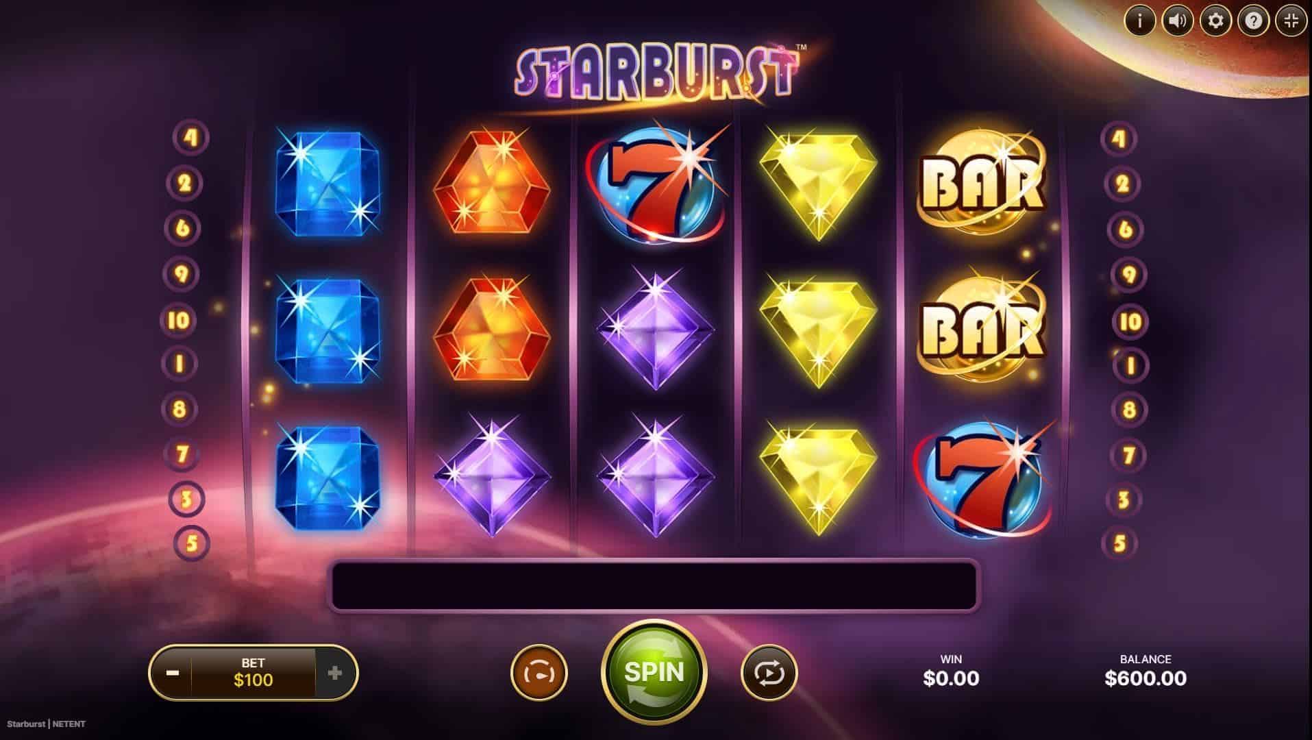 Kilau Galaksi dan Harta Permata Terbaik Dari Starburst