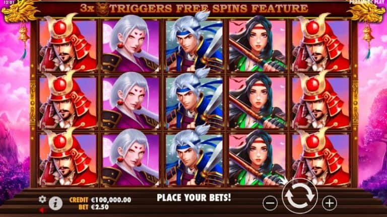 Petualangan Samurai dan Harta Emas Rise of Samurai Megaways