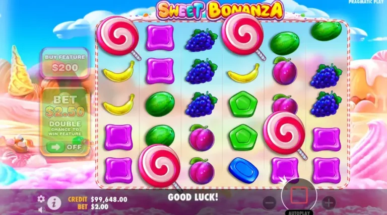 Ledakan Permen Warna-Warni Bikin Happy Main Sweet Bonanza